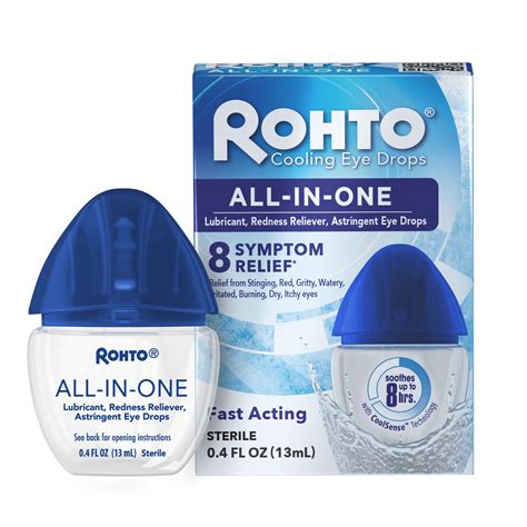 Rohto Eye Drops.
